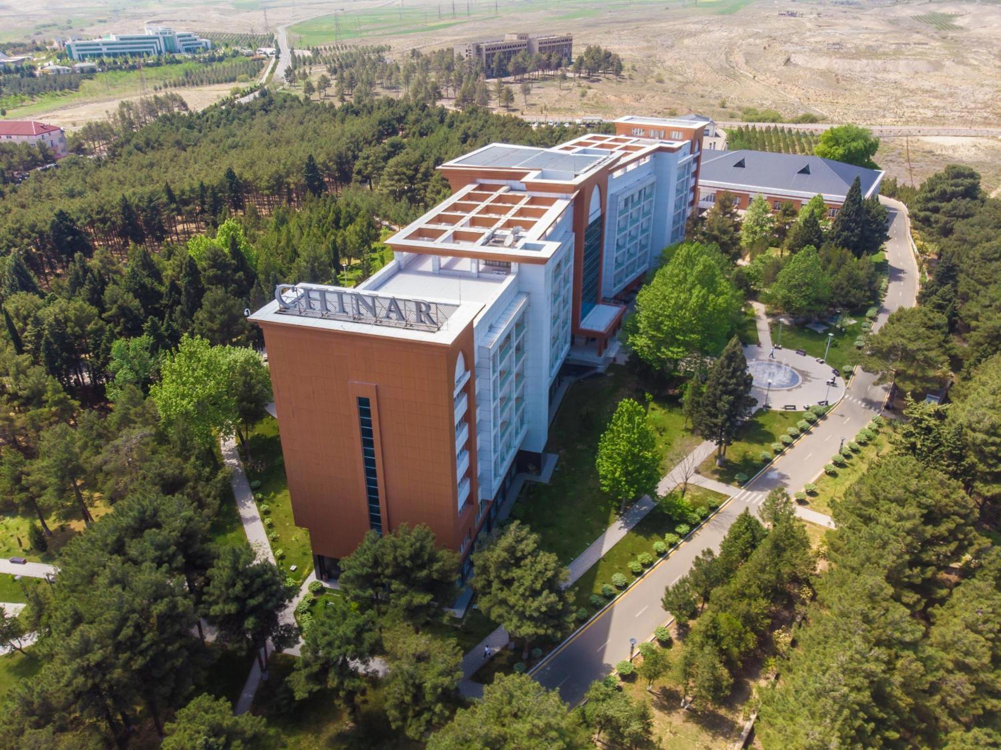 Chinar Hotel & Spa Naftalan Exterior foto